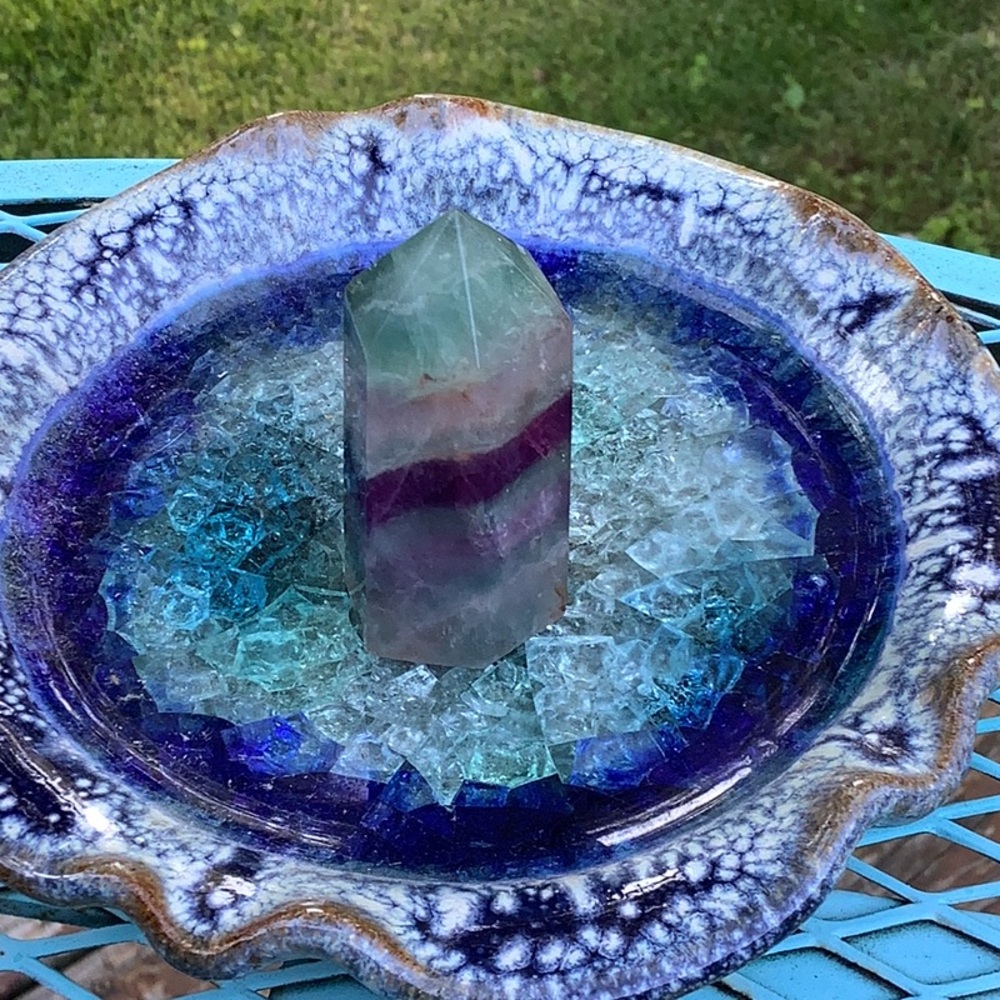 Fluorite Crystal Point